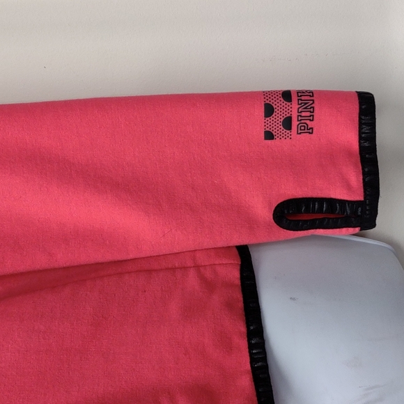 Victoria's Secret Pink XS Hot pink hooded zippered Jacket - Picture 4 of 9